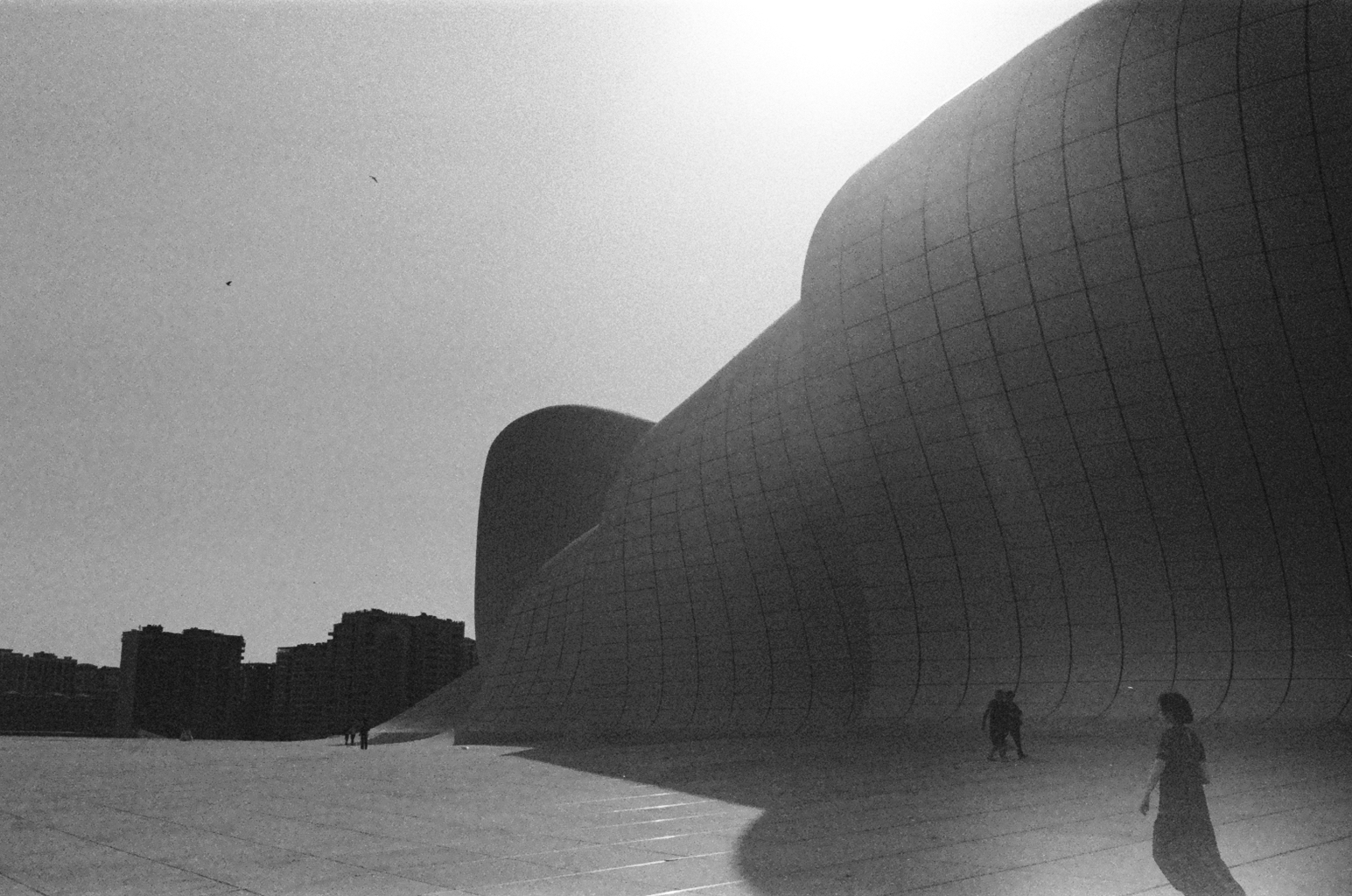 Film photograph — baku building