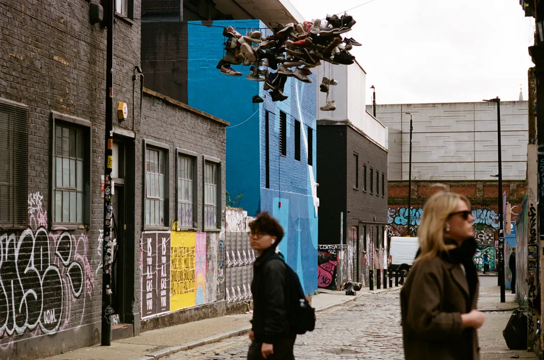 Film photograph, Spitalfields, London
